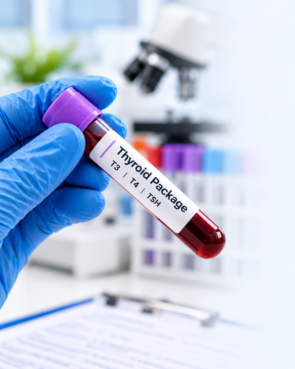 Thyroid home sample collection